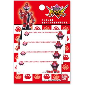 パイオニア パイオニア ネームラベル 暴太郎戦隊ドンブラザーズ　ドンモモタロウ まいネーム 4枚入り BAN350-BAN81