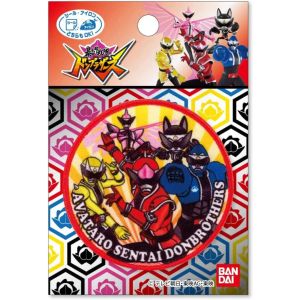 パイオニア パイオニア ワッペン 暴太郎戦隊ドンブラザーズワッペン 1個付き シール アイロン両用タイプ BAN650-BAN82