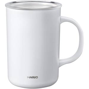 ハリオ HARIO ハリオ セラミックコーティング 真空二重保温マグ 470ml CMG-470-W