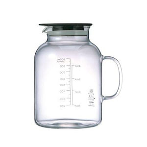 ハリオ HARIO ハリオ ビネガーズ フルーツポット 1000ml ブラック VFP-1000-B