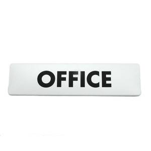 光 光 SAB1841-3 ドームサイン 白 OFFICE 180x45mm