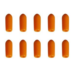 光 光 BCPO-5 フック用先端キャップ マンダリンオレンジ 10個入