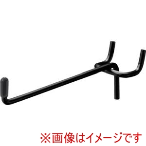 光 光 PBTFB-119 パンチングボード用パーツ ブラック フックT 中 キャップ黒2P