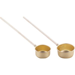 前川金属工業所 前川金属 ゴールド アルマイト 水杓 9cm