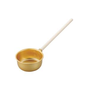 前川金属工業所 前川金属 ゴールド アルマイト 水杓 15cm