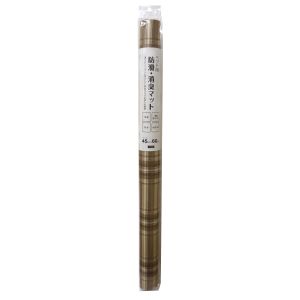 明和グラビア MEIWA 明和グラビア ペット用防滑消臭マット 格子 ブラウン S MEIWA