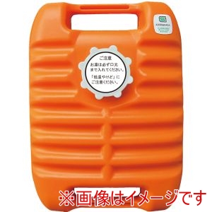 三宅化学 MIYAKE 三宅化学 ポリ 湯たんぽ W 1.7L 袋付 オレンジ TP-0430