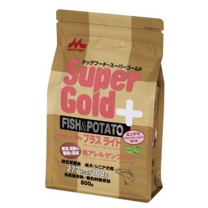 森乳サンワールド 森乳 スーパーゴールド フィッシュ&ポテト プラスライト 肥満 関節の健康に配慮 800g