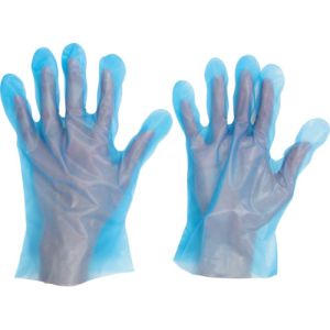 ミドリ安全 MIDORI ミドリ安全 VERTE-574-M ポリエチレンディスポ手袋 ベルテ574 100枚 袋入 M