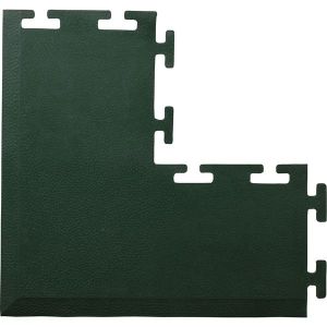 八ツ矢工業 八ツ矢工業 75052 ジムマット緑コーナー10mm厚610x305