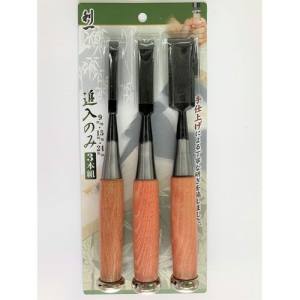 与板利器 利一 追入ノミ 3本組 9mm 15mm 24mm 与板利器