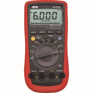 エーアンドデイ A&D A&D AD-5519 6000カウント デジタルマルチメーター AD-5519 エーアンドデイ