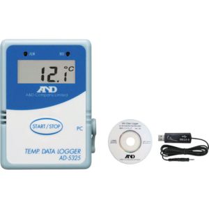エーアンドデイ A&D A&D AD5325SET 温度データーロガー 8000メモリースタート セット エーアンドデイ