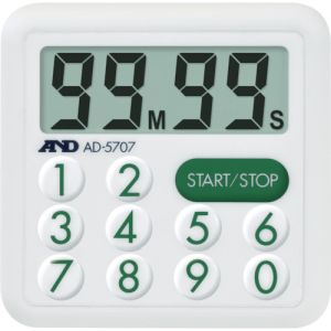 エーアンドデイ A&D A&D AD-5707 防滴タイマー100分計 エーアンドデイ