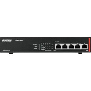 バッファロー バッファロー BS-GU2105P 法人向け Giga対応 Layer2 アンマネージスイッチ 5ポート