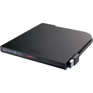 バッファロー バッファロー BRXL-PTV6U3-BKB USB3.2 Gen1 対応 ポータブルBDドライブ 書込ソフト添付 ブラック