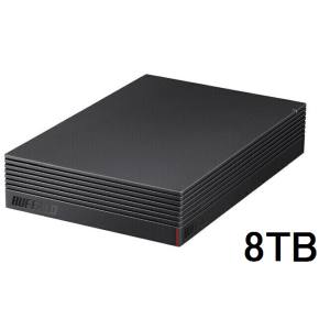バッファロー BUFFALO バッファロー 外付けHDD 8TB HD-NRCD8U3-BA USB3.2(Gen1)対応 外付けハードディスク BUFFALO