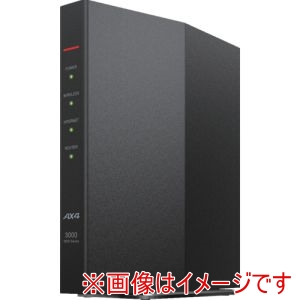 バッファロー BUFFALO バッファロー WSR-3000AX4P-BK 無線LAN親機 11ax/ac/n/a/g/b 2401+573Mbps ブラック