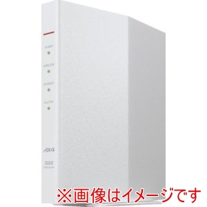 バッファロー BUFFALO バッファロー WSR-3000AX4P-WH 無線LAN親機 11ax/ac/n/a/g/b 2401+573Mbps ホワイト