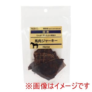ペットプロジャパン PetPro ペットプロ 国産おやつ 馬肉ジャーキー 30g