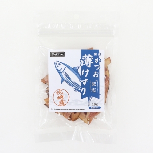ペットプロジャパン PetPro ペットプロ 減塩かつお薄けずり 18g