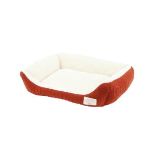 ペットプロジャパン PetPro ペットプロ Homey ニットリバーシブルスクエアベッド S オレンジ