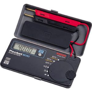 三和電気計器 サンワ SANWA サンワ PM7a 手帳 ポケット型デジタルマルチメータ 三和電気計器 SANWA
