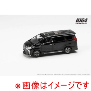 ホビージャパン ホビージャパン HJ644012AMBK HJ64 1/64 Toyota アルファード カスタムバージョン / サンルーフ付き スパークリングブラックパールクリスタルシャイン