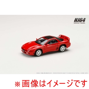 ホビージャパン ホビージャパン HJ643065R HJ64 1/64 三菱 GTO TWINTURBO グラストップ パッションレッド