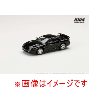 ホビージャパン ホビージャパン HJ644065BK HJ64 1/64 三菱 GTO TWINTURBO JDM STYLE トスカナブラックパール