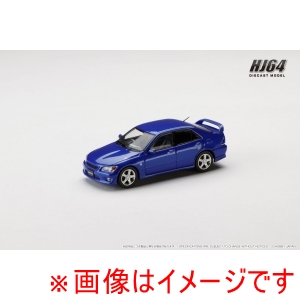 ホビージャパン ホビージャパン HJ642080BBL HJ64 1/64 トヨタ ALTEZZA RS200 E10 1998 純正オプション装着車 ブルーマイカ