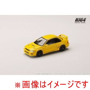 ホビージャパン ホビージャパン HJ641079AY HJ64 1/64 スバル インプレッサ PURE SPORTS COUPE WRX type R STi GC8 チェイスイエロー