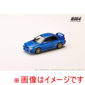 ホビージャパン ホビージャパン HJ641079ABL HJ64 1/64 スバル インプレッサ PURE SPORTS COUPE WRX type R STi GC8 ソニックブルーマイカ
