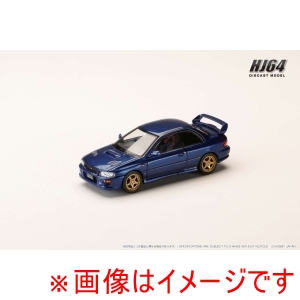 ホビージャパン ホビージャパン HJ641079JDB HJ64 1/64 1/64 スバル インプレッサ PURE SPORTS COUPE WRX type R STi GC8 Vフロン