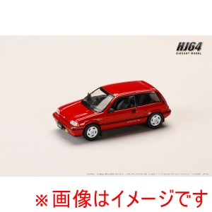 ホビージャパン ホビージャパン HJ643029R HJ64 1/64 ホンダ CIVIC AT LATE VERSION / 純正オプションパーツ付 レッド