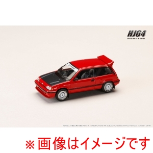 ホビージャパン ホビージャパン HJ645029R HJ64 1/64 ホンダ CIVIC AT LATE VERSION / JDM Street Racer レッド