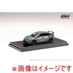 ホビージャパン ホビージャパン HJ645063GM HJ64 1/64 Honda CIVIC TYPE R FL5 RACING BLACK Package  ソニックグレーパ