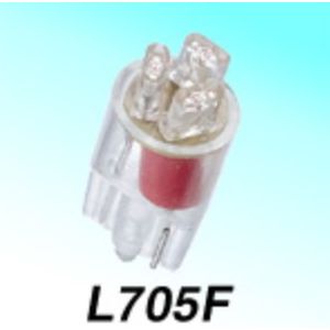 M&H マツシマ M&H マツシマ L705F WH L・ビーム カクサン ウエッジ チュウ 12V0.25W ホワイト エム＆エイチ