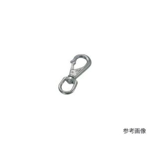 水本機械製作所 水本機械製作所 A-S1 ステンレス スイベルスナップ 線径2.5mm長さ37mm