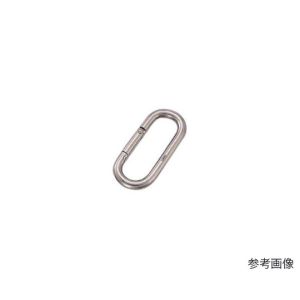 水本機械製作所 水本機械製作所 P-5 ステンレス プチカラビナ スタンダード型 線径5mm長さ58mm