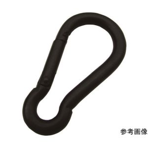 水本機械製作所 水本機械製作所 B-2840 ステンレス スナップフックB型 黒色塗装 線径8mm 長さ80mm