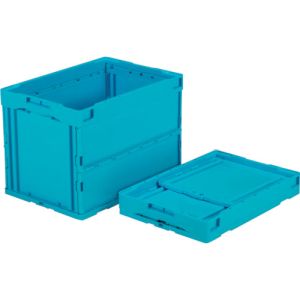 サンコー 三甲 サンコー SK-OM60B-BLL 折りたたみコンテナー 559880 オリコン M60B メーカー直送 代引不可 北海道沖縄離島不可