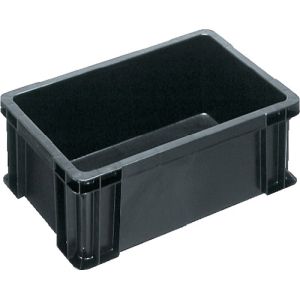 サンコー サンコー SK-36-2-EL-BK 導電性ボックス型コンテナー 203718 サンボックス＃36ー2 メーカー直送 代引 北海道沖縄離島不可