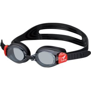 ビュー VIEW ビュー オートマッチ キッズ スイミングゴーグル 4-9歳 ブラックレッド BKR V730J