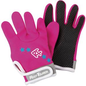 リーフツアラー ReefTourer リーフツアラー マリンスポーツ グローブ マリングローブ 子ども用 ピンク P M RG200