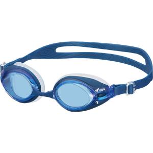 ビュー VIEW ビュー DOUBLE FIT ダブルフィット フィットネス スイミングゴーグル ブルー BL V540SA