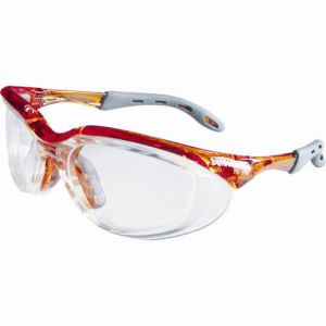 山本光学 YAMAMOTO 山本光学 YS-390 PET-AF ORG 保護めがね 2眼型 PET-AF