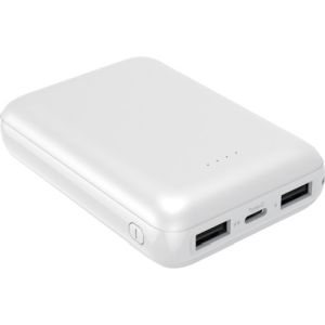 ハイディスク HI DISC ハイディスク HD2-MBTC10000WH モバイルバッテリー 10000mAh コンパクトサイズ ホワイト