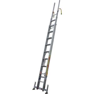 ナカオ NAKAO ナカオ 3REN-9.0Y 3連伸縮ハシゴ レン太 9m アウトリガー 屋根上セット付 メーカー直送 代引不可 北海道沖縄離島不可
