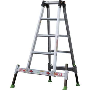 ナカオ NAKAO ナカオ D-90 アウトリガー内蔵4脚伸縮式 兼用脚立 ダン吉 H=900 メーカー直送 代引不可 沖縄離島不可